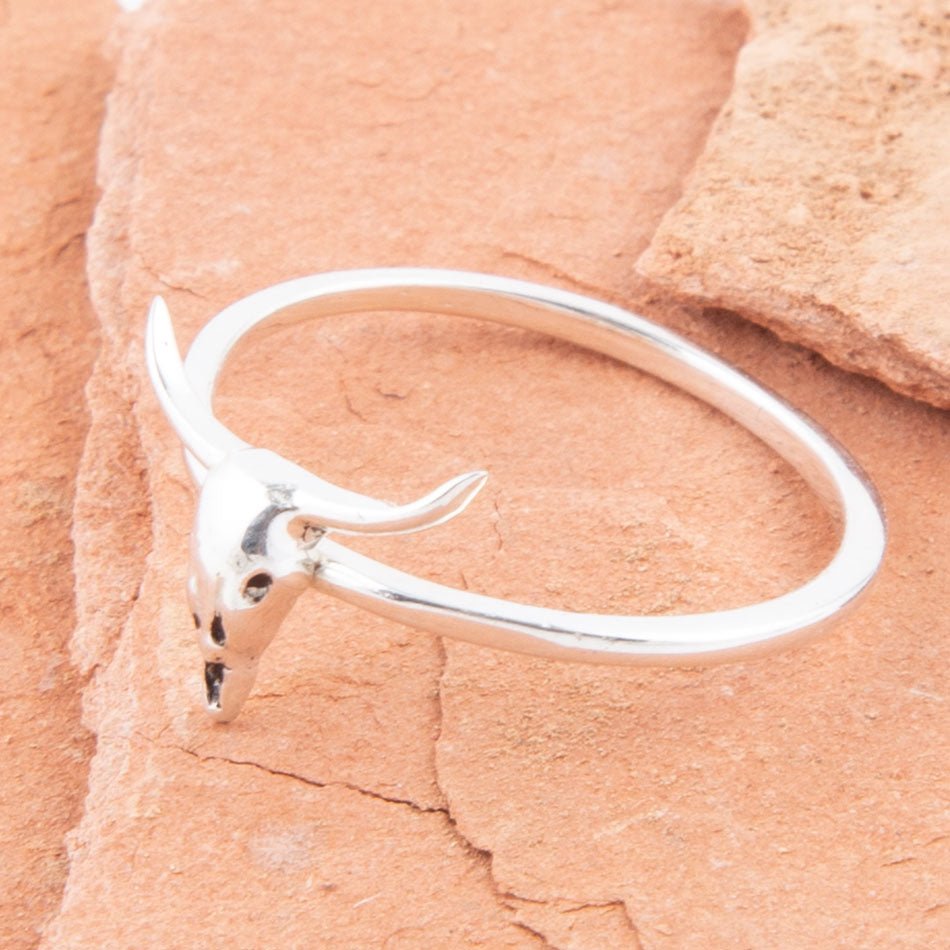 Dainty Longhorn Ring - Barse Jewelry
