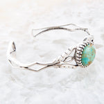 Dainty Turquoise Cuff Bracelet - Barse Jewelry