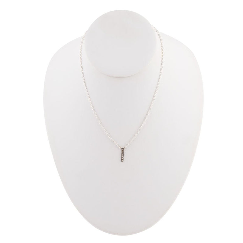 Delicate Bar Necklace - Barse Jewelry