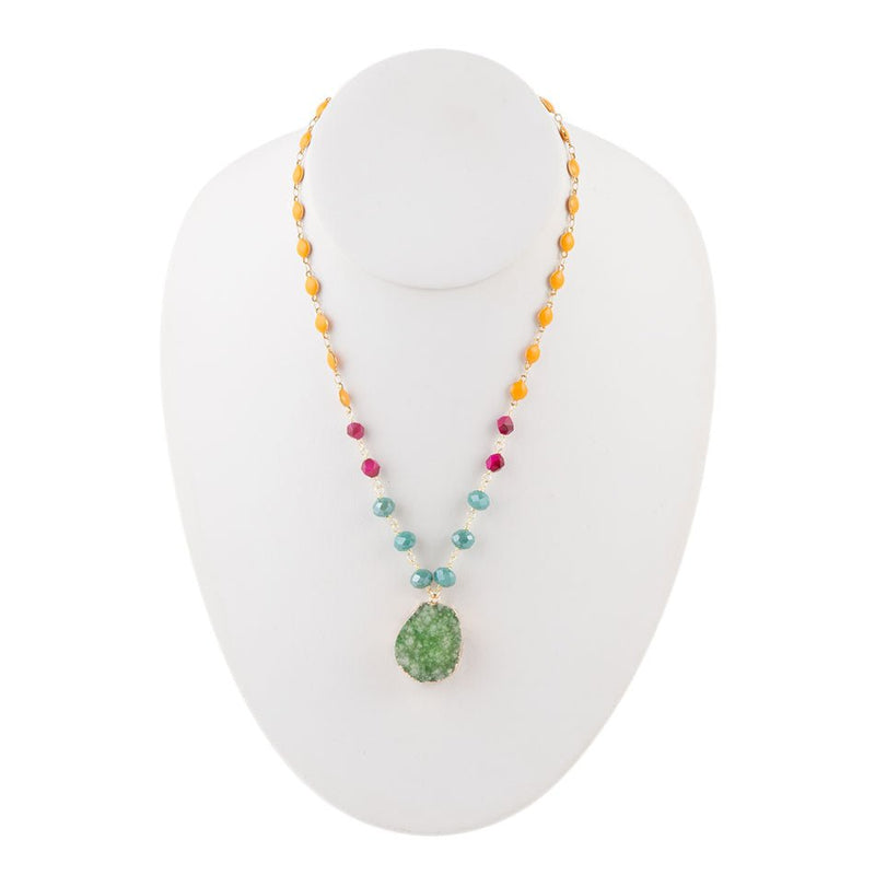 Delicately Bold Necklace - Barse Jewelry