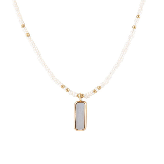 Delicately Mother of Pearl Necklace