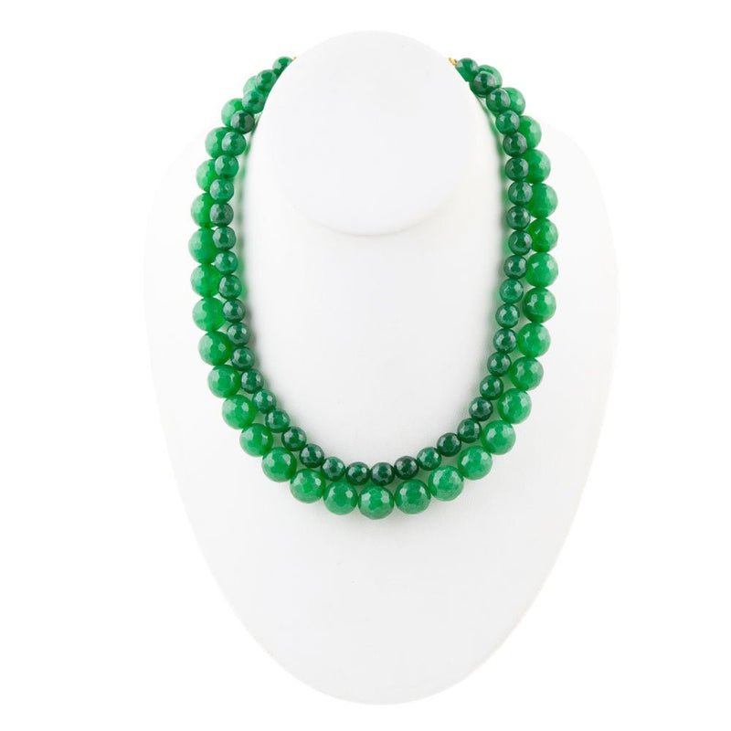 Delphi Green Jade Statement Necklace - Barse Jewelry