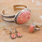 Desert Haven Orange Sponge Coral Cuff Bracelet - Barse Jewelry