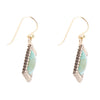 Diamond Days Turquoise Earrings - Barse Jewelry