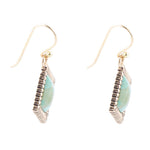 Diamond Days Turquoise Earrings - Barse Jewelry