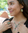 Double Up Turquoise and Onyx Ring - Barse Jewelry
