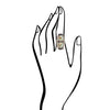 Double Up Turquoise and Onyx Ring - Barse Jewelry