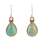 Dreamy Drop Turquoise Earrings - Barse Jewelry