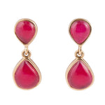 Drip to Drip Ruby Onyx Earrings - Barse Jewelry