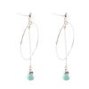 Drop a Line Earring - Sterling Sivler - Barse Jewelry