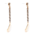 Drops of Pearl Linear Earrings - Barse Jewelry