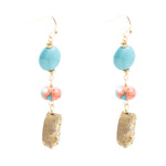 Druzy Drops Earrings - Barse Jewelry