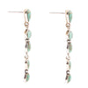 Durango Turquoise and Sterling Silver Linear Post Earrings - Barse Jewelry