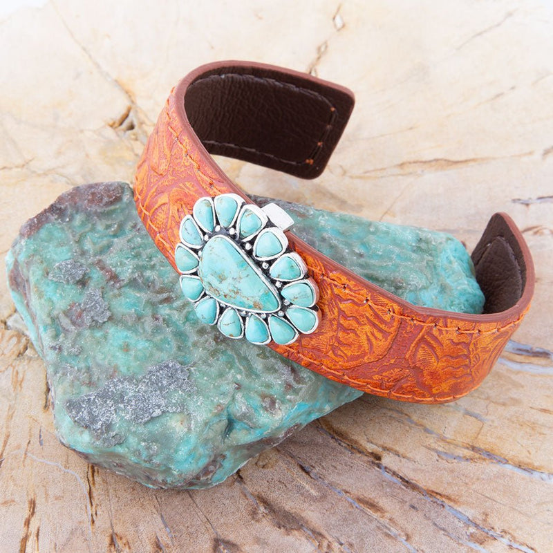 Timeless Cuff Lapis and Turquoise
