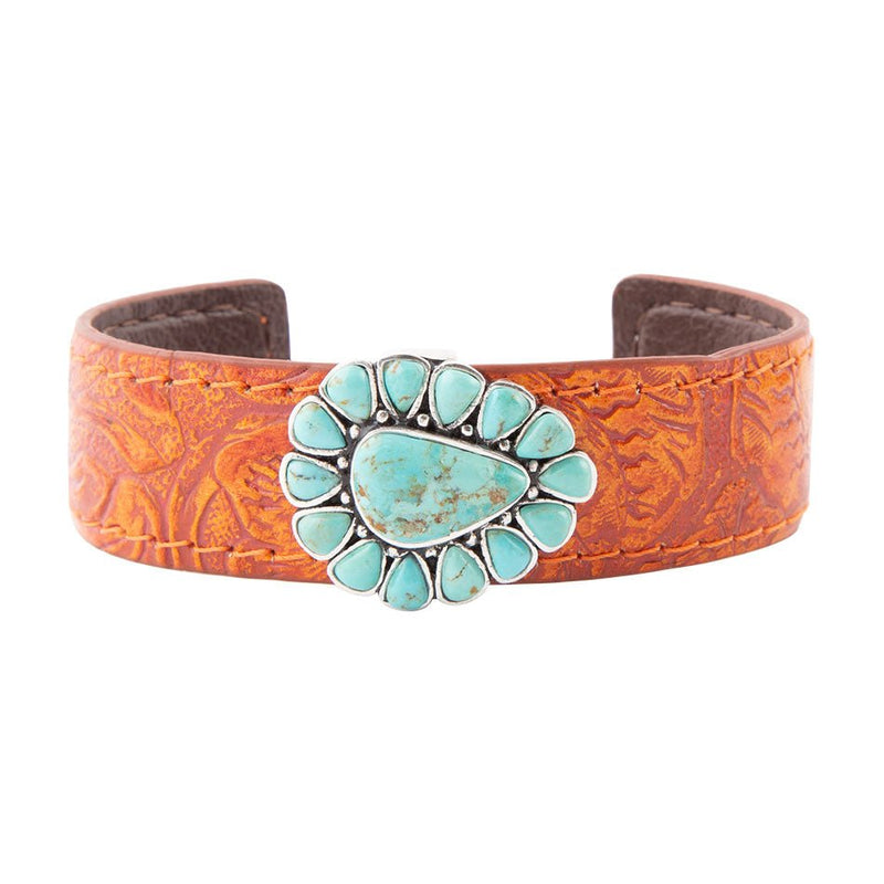 Timeless Cuff Lapis and Turquoise