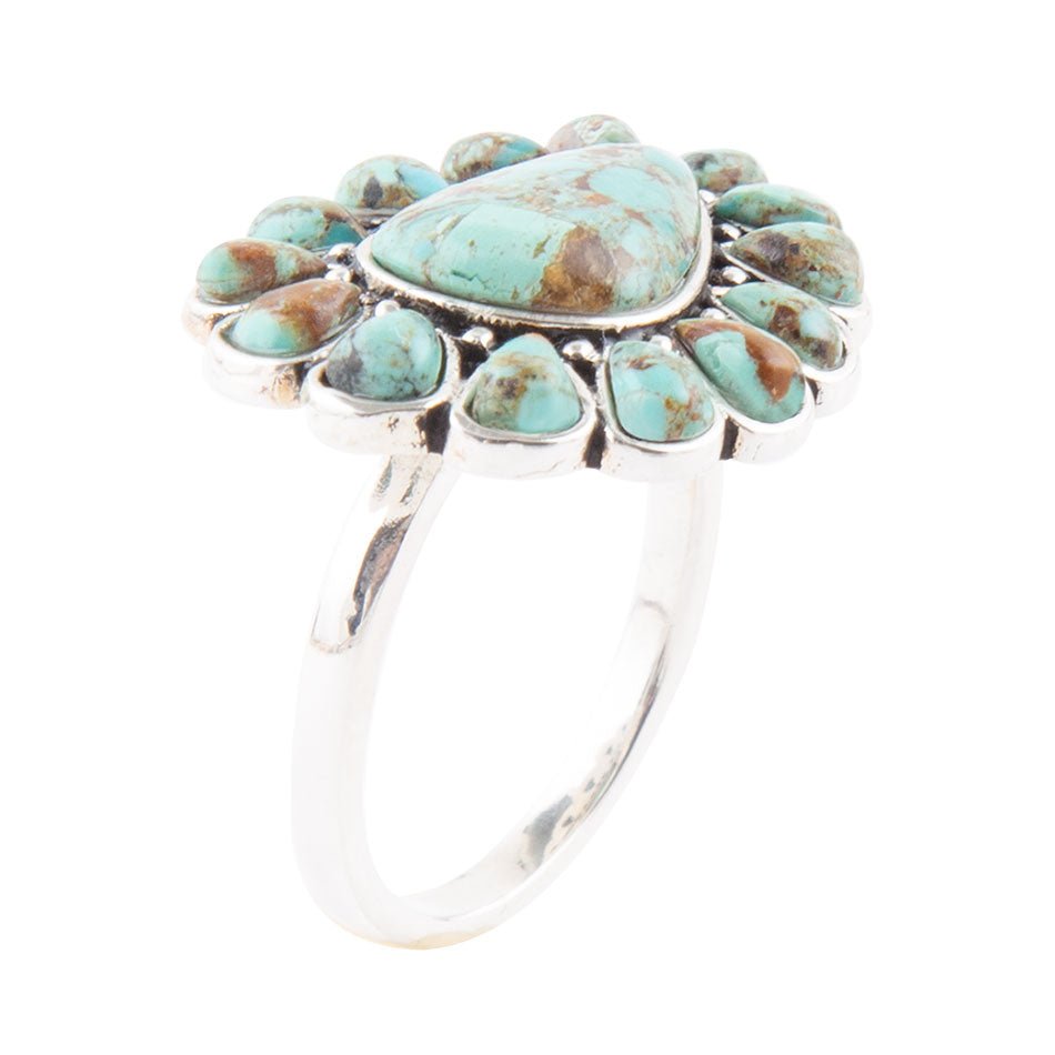 Durango Turquoise Multi-Stone Ring - Barse Jewelry