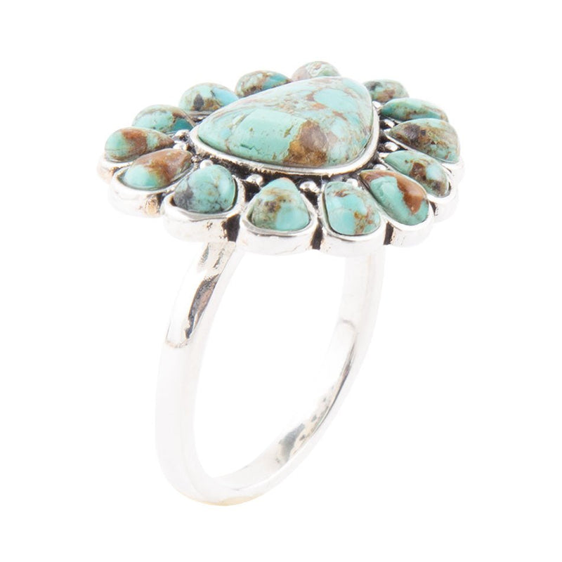 Durango Turquoise Multi-Stone Ring – Barse Jewelry