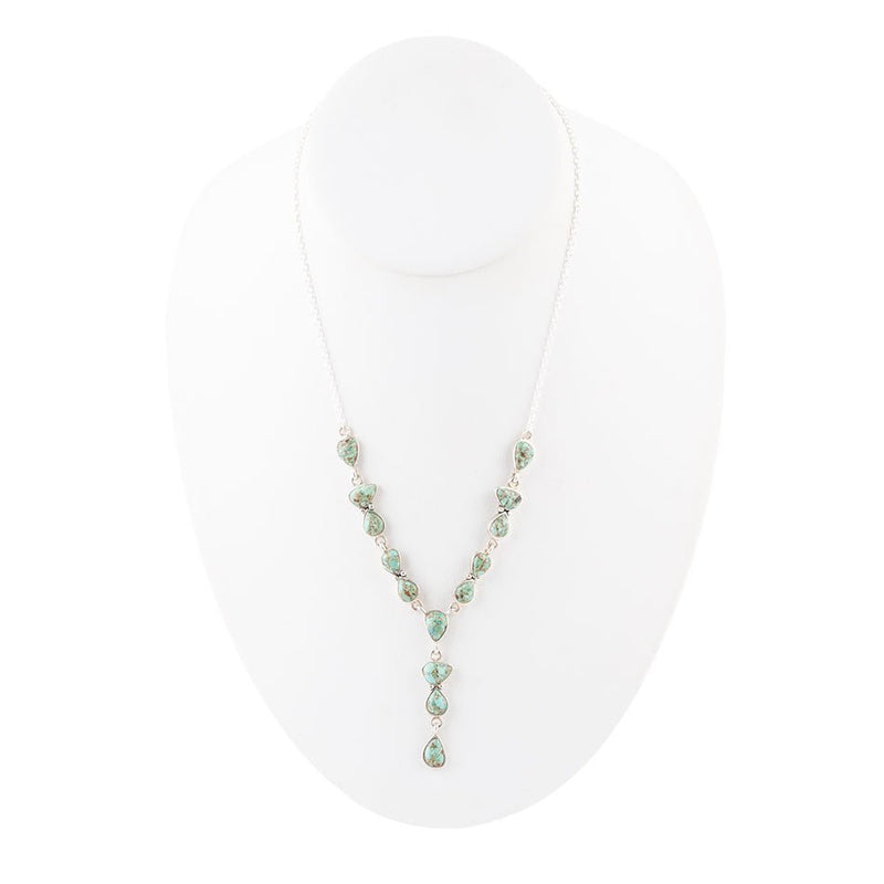 Durango Turquoise Y-Necklace - Barse Jewelry