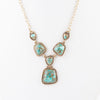 Earth and Sky Bronze Turquoise Necklace - Barse Jewelry