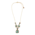 Earth and Sky Bronze Turquoise Necklace - Barse Jewelry