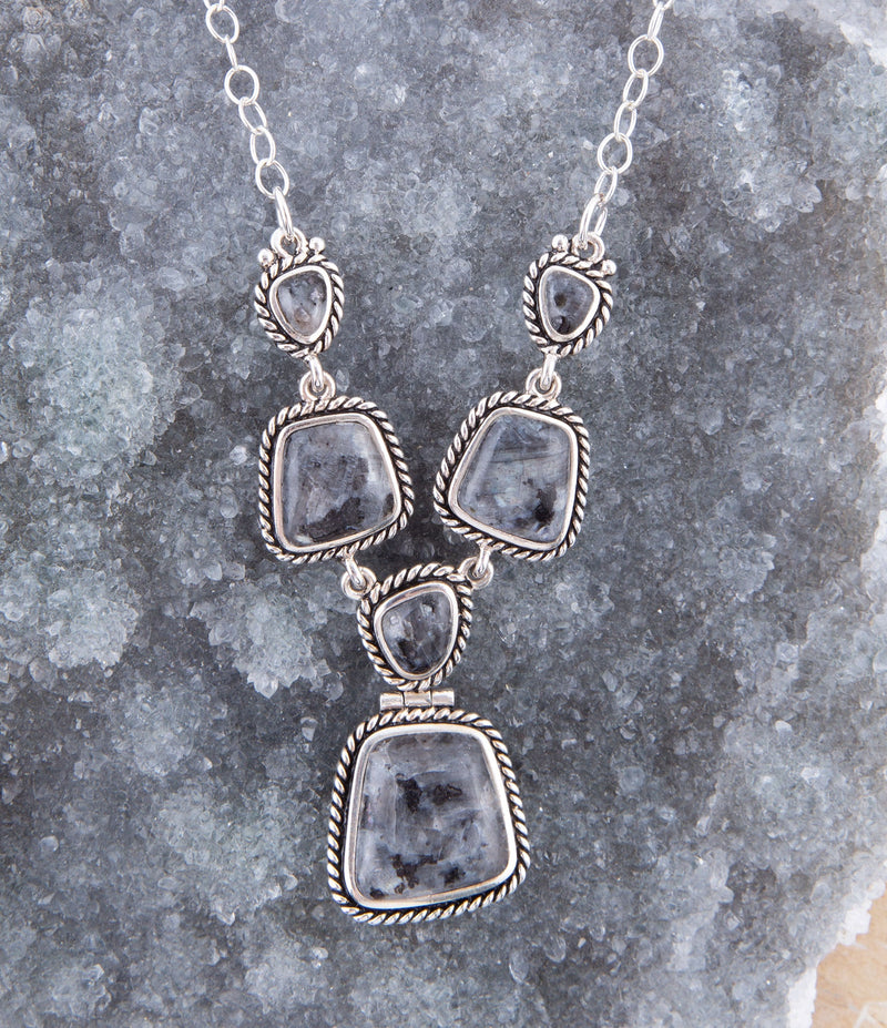 Earth and Sky Labradorite & Sterling Necklace - Barse Jewelry