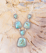 Earth and Sky Turquoise and Sterling Silver Necklace - Barse Jewelry