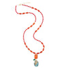Earthly Jewels Long Agate Slab Necklace - Barse Jewelry