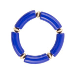 Electric Blue Resin Bracelet - Barse Jewelry
