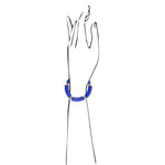 Electric Blue Resin Bracelet - Barse Jewelry