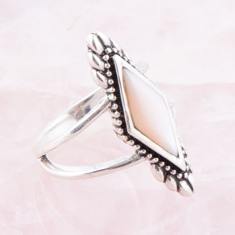 Elizabeth Ring - Pink Mother of Pearl - Barse Jewelry