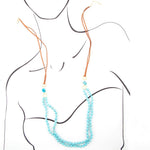 Epic Journey Turquoise Magnesite Necklace - Barse Jewelry