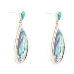 Epiphany Abalone Post Drop Earrings - Barse Jewelry