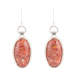 Eternally Orange Sponge Coral Earrings - Sterling - Barse Jewelry