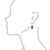 Eternally Purple Turquoise Bronze Earrings - Barse Jewelry