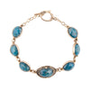 Faceted Apatite Link Bracelet - Barse Jewelry