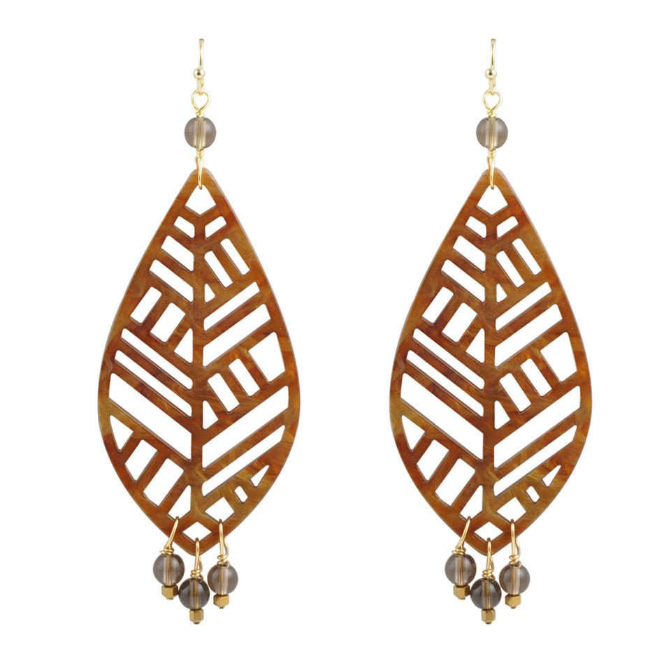 Fall Leaves Earring - Barse Jewelry