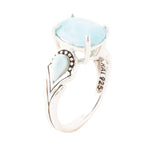 Fit to be Queen Larimar Ring - Barse Jewelry