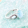 Fit to be Queen Larimar Ring - Barse Jewelry