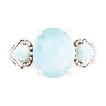 Fit to be Queen Larimar Ring - Barse Jewelry