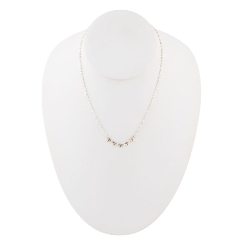 Flag It Marcasite and Silver Necklace - Barse Jewelry