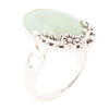 Floral Green Turquoise and Sterling Silver Ring - Barse Jewelry