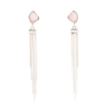 Fringed Pink Opal Earrings - Barse Jewelry
