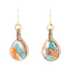 Fused Stone Mix Earring - Barse Jewelry