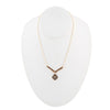 Genuine Labradorite and Bronze Aztec Necklace - Barse Jewelry