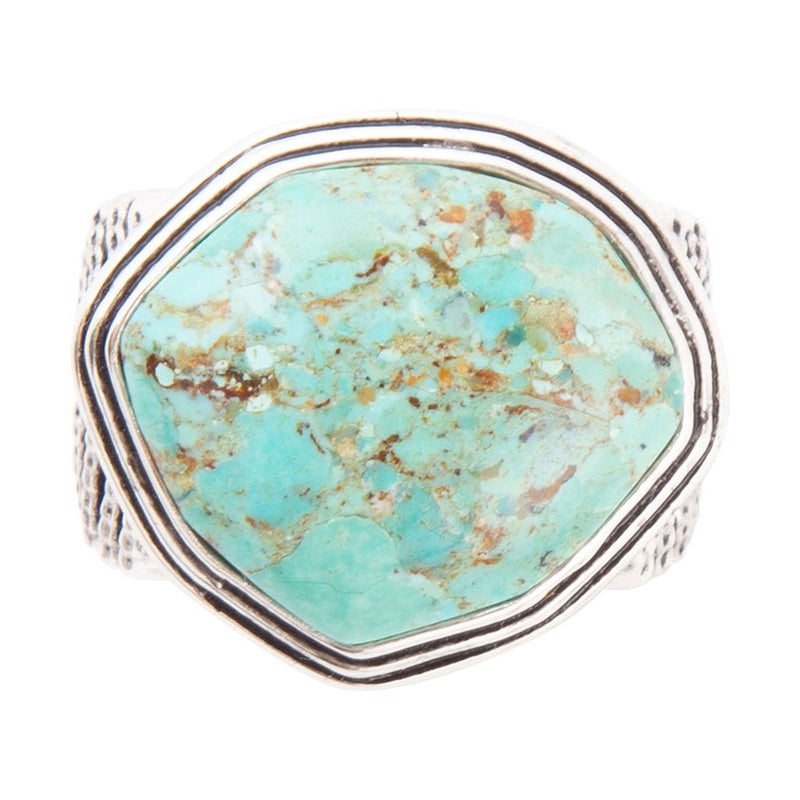 Go West Turquoise and Sterling Silver Ring - Barse Jewelry
