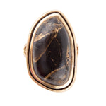 Gold Infused Matrix Ring - Barse Jewelry