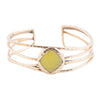 Green Jasper Cuff Bracelet - Barse Jewelry