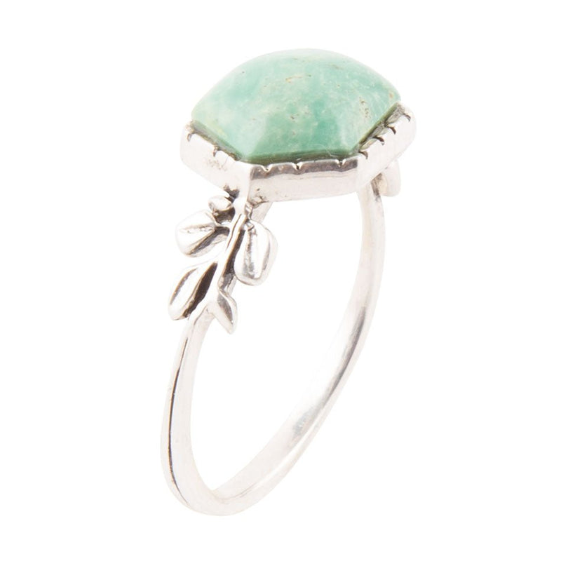 Green Turquoise and Sterling Silver Ring - Barse Jewelry
