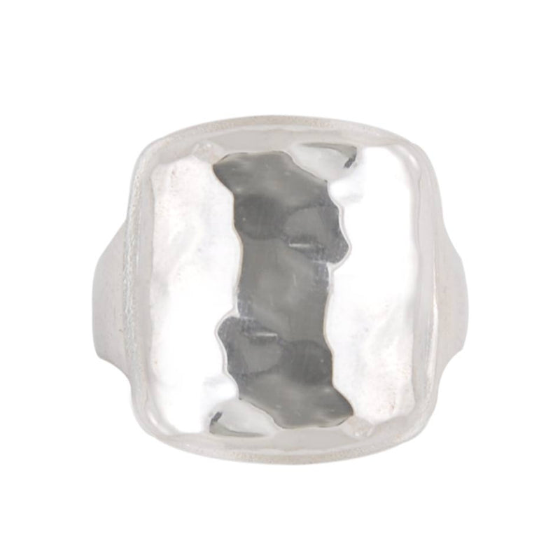 Hammered Sterling Silver Ring - Barse Jewelry
