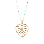 Heart of Palm Necklace - Barse Jewelry